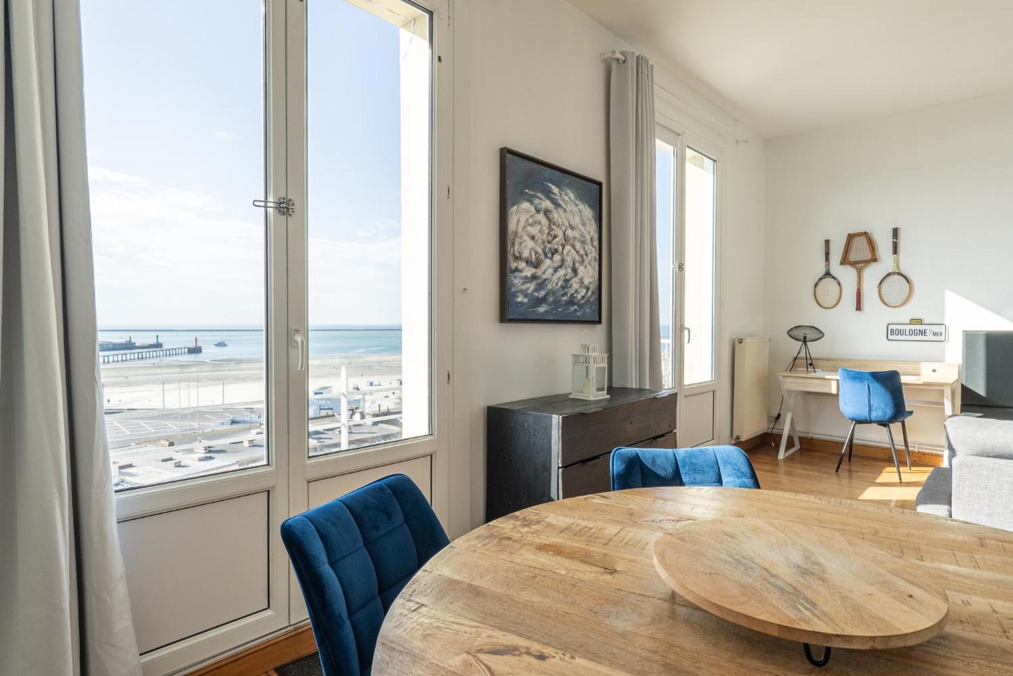 Superbe Vue Mer Face A Nausicaa Boulogne-sur-Mer Esterno foto