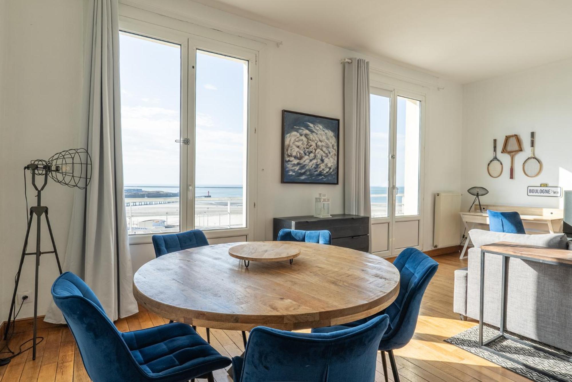 Superbe Vue Mer Face A Nausicaa Boulogne-sur-Mer Esterno foto